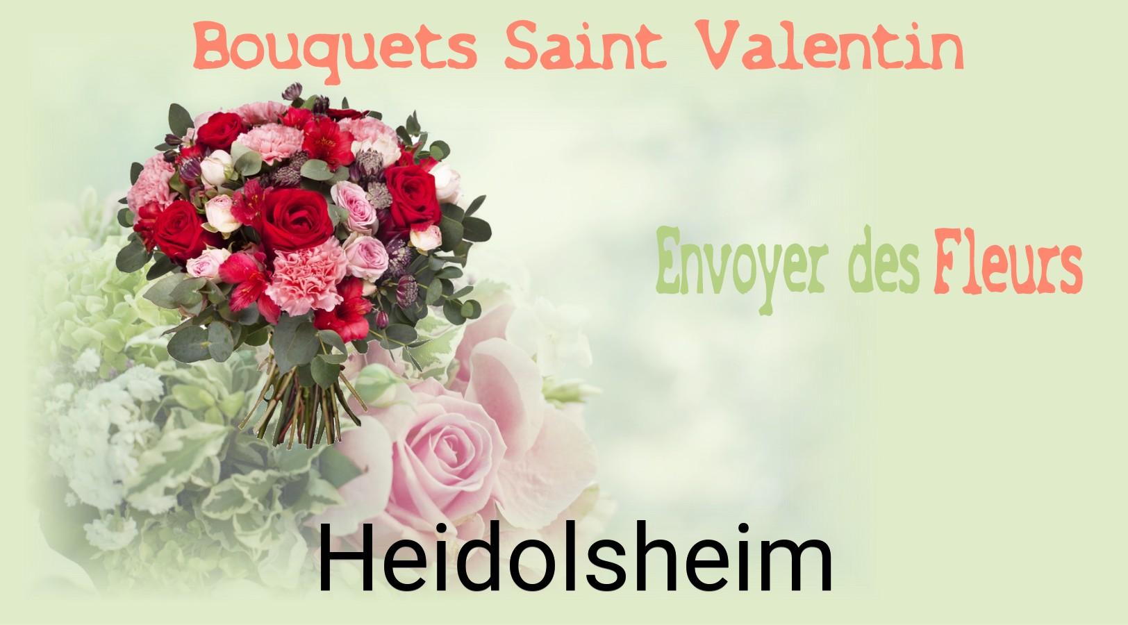 Roses de Saint-Valentin livrées à Heidolsheim